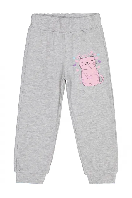 Bas de survêtement pour filles de 2 à 5 ans (Grimelanj) - Pack