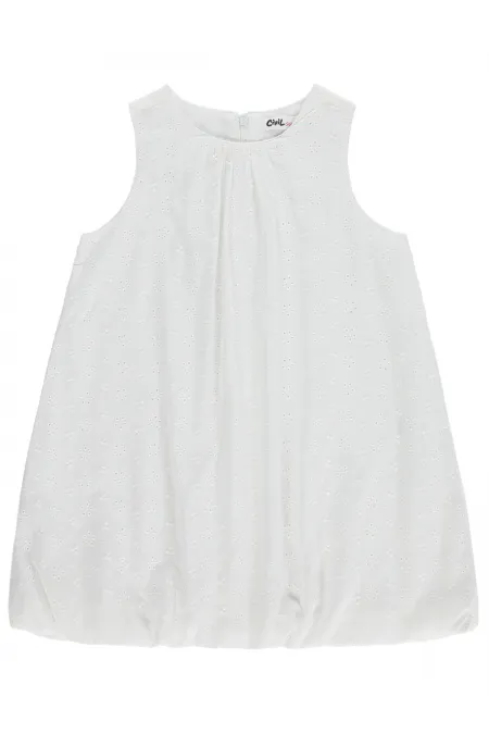 Girls' Jumpsuit and Dress Set, Ages 2-5, Off-White - Package