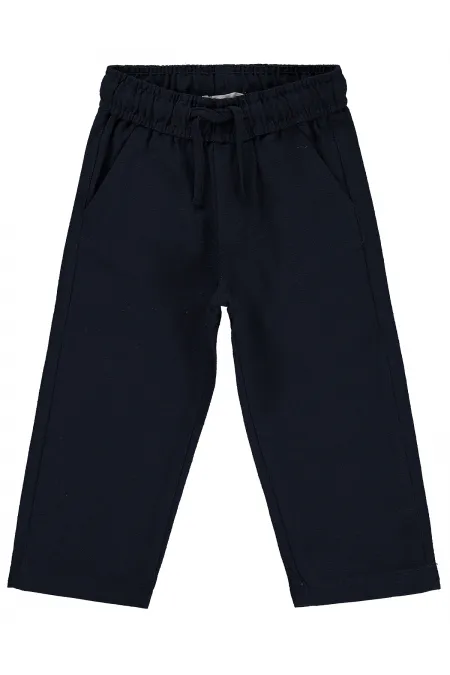 Pantalon garçon, 2-5 ans, bleu marine - Lot