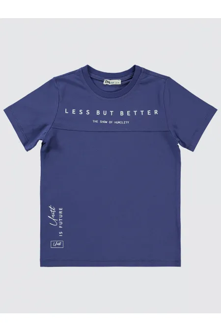 Lot de T-shirts violets pour garçons de 6 à 9 ans