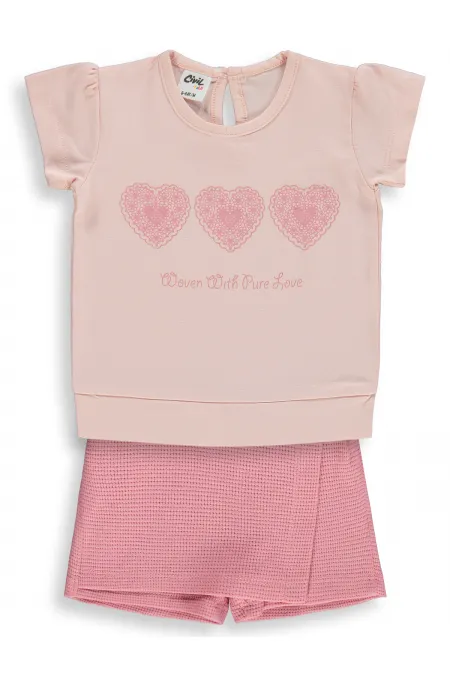 Baby Outfit 0-24 Months Salmon - Pack