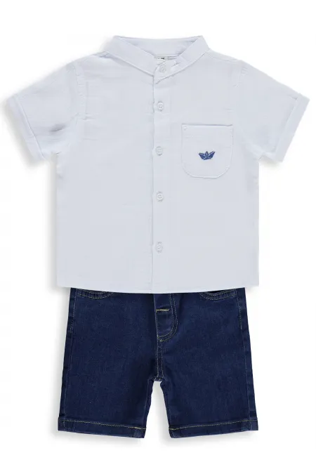 Ensemble bébé 0-24 mois blanc - Emballage