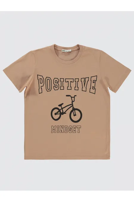 Boys T-Shirt 10-13 Years Mink - Package