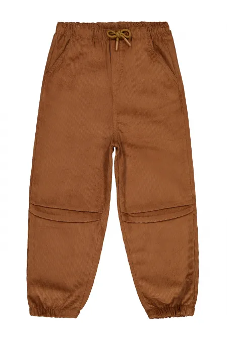 Pantalon garçon 6-9 ans marron - Emballage