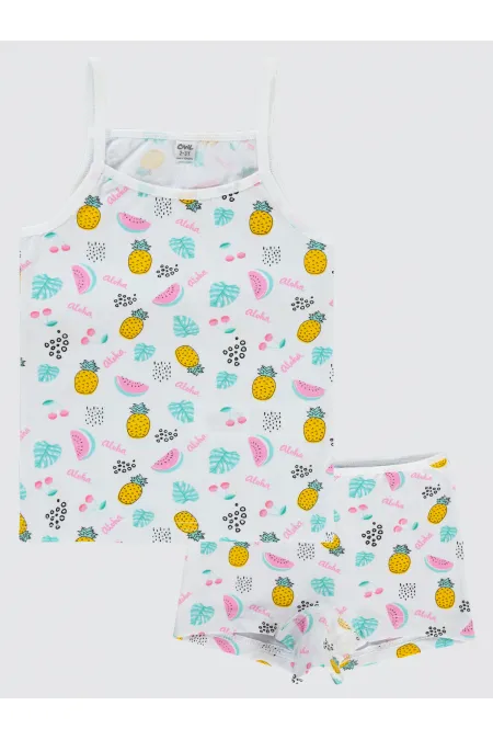 Ensemble de sous-vêtements pour filles de 2 à 9 ans - Standard