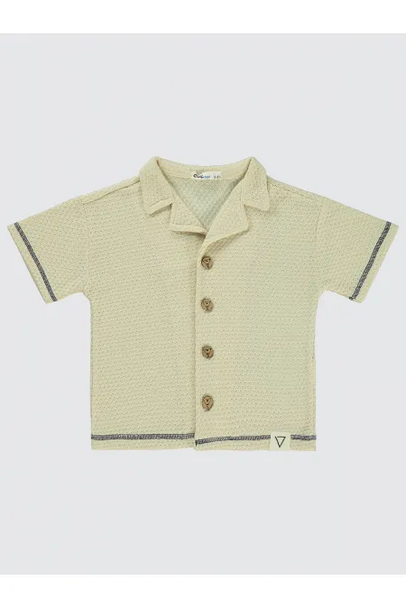 Chemise garçon 2-5 ans écru - Emballage