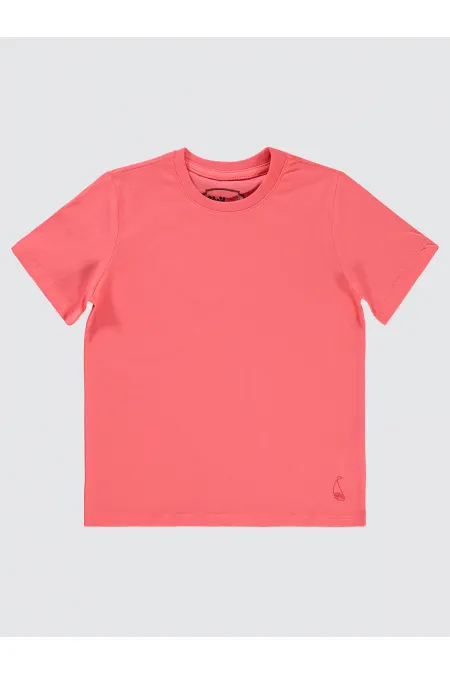T-shirt garçon 6-9 ans - Bouche rose - Emballage