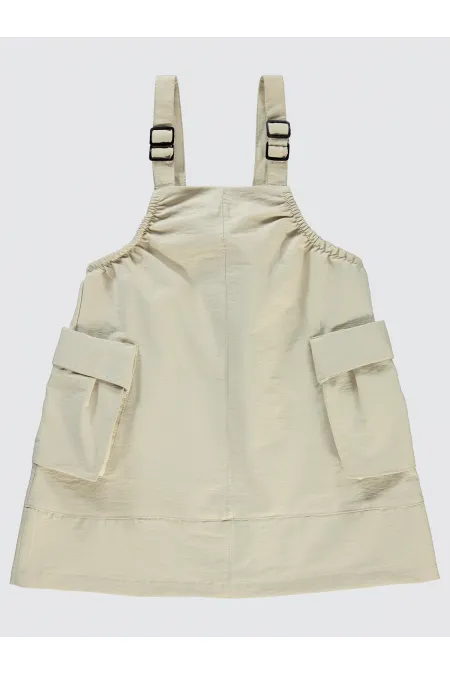 Ensemble gilet et robe beige pour fille de 2 à 5 ans - Emballage