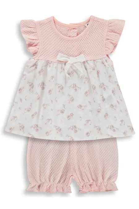 Bebek Takım 0-24 Ay Somon - Paket