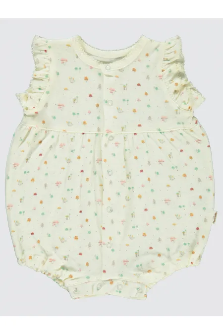 Grenouillères bébé 0-24 mois écru - Paquet