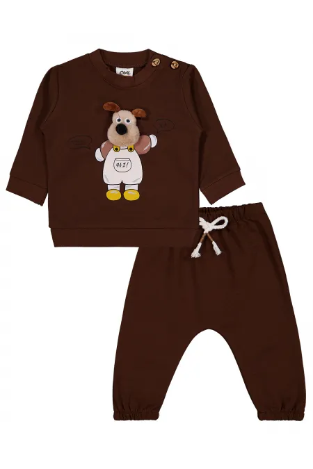 Baby Set 0-24 Months Brown - Package