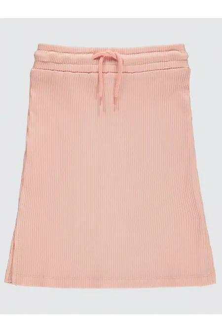 Kız Çocuk Etek 6-9 Yaş Pudra - Paket