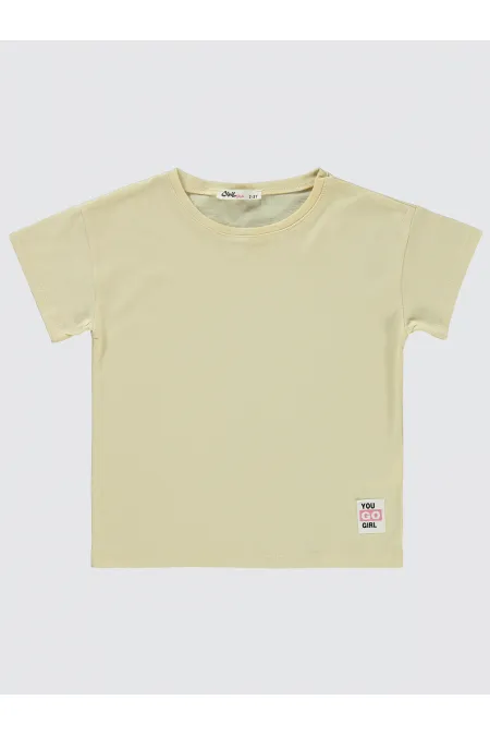 Kız Çocuk Tişört 2-5 Yaş Sarışın Ağaç - Paket