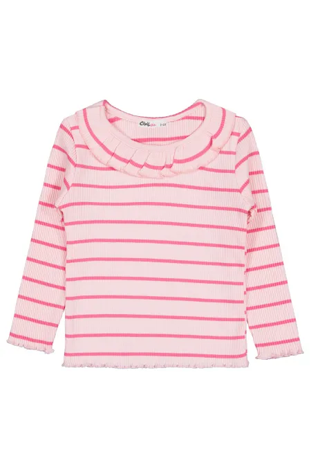 Kız Çocuk Sweatshirt 2-5 Yaş Pembe - Paket