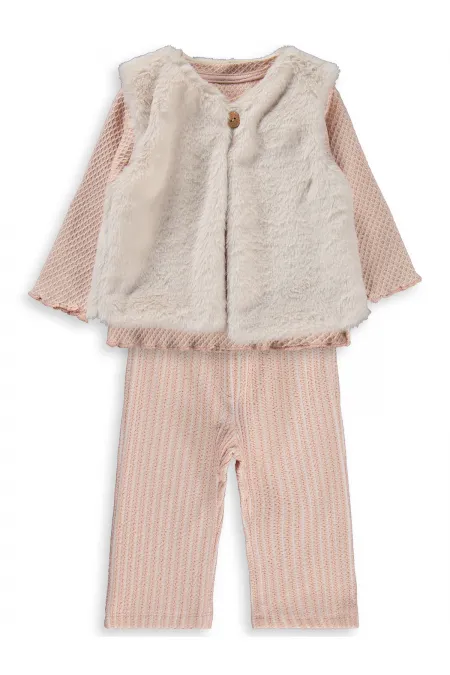 Baby Set 0-24 Months Powder Pink - Pack
