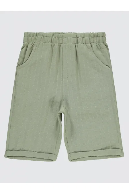 Capri garçon 6-9 ans Gris clair - Emballage