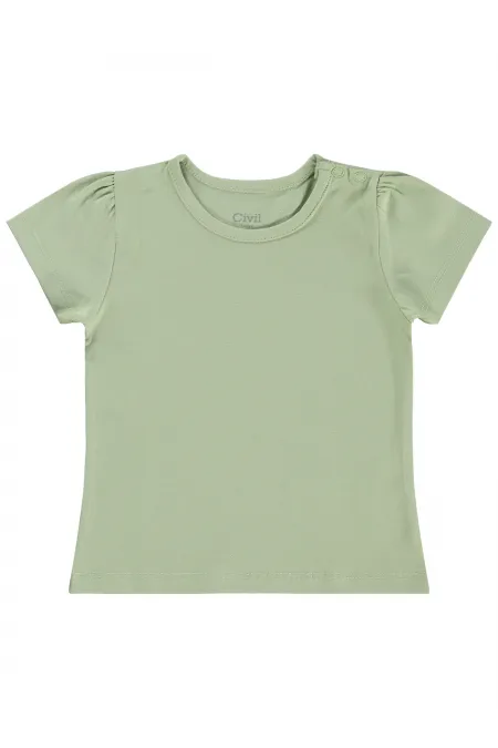 Bebek Tişört 0-24 Ay Mint - Paket