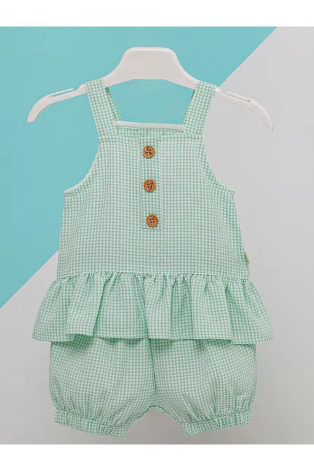 Coffret bébé 0-24 mois vert - Emballage