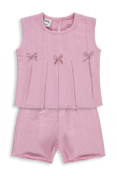 Ensemble bébé 0-24 mois rose pâle - Emballage