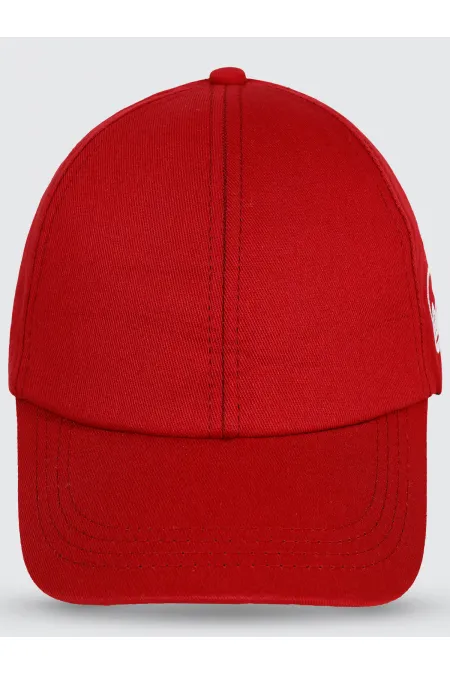 Chapeau et béret garçon 6-9 ans rouge bordeaux - Ensemble