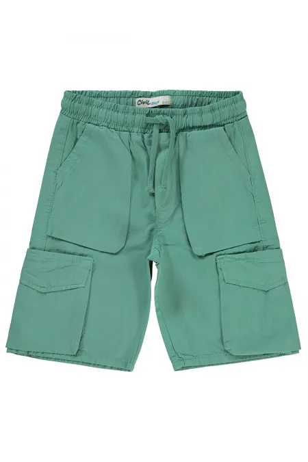 Erkek Çocuk Kapri 6-9 Yaş Mint Yeşili - Paket