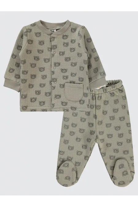 Baby Pajama Set 0-24 Months Mink - Package