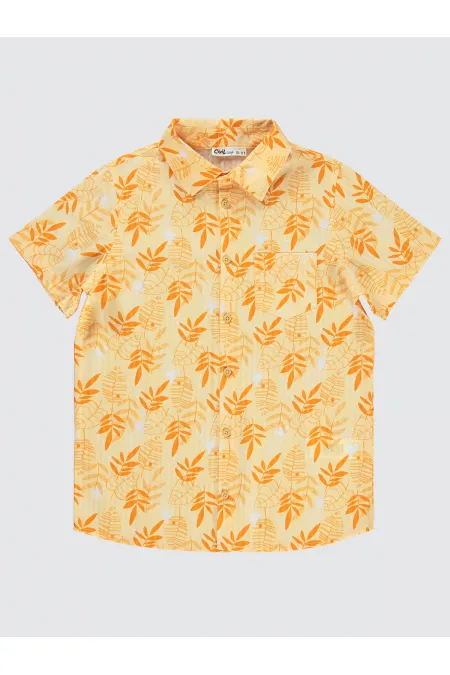 Erkek Çocuk Gömlek 10-13 Yaş Oranj - Paket