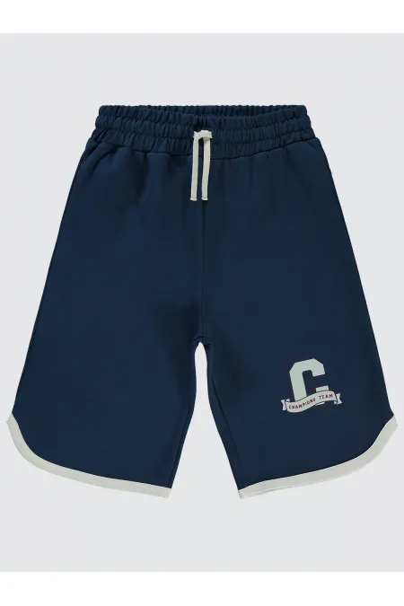 Capri garçon 10-13 ans bleu marine - Emballage