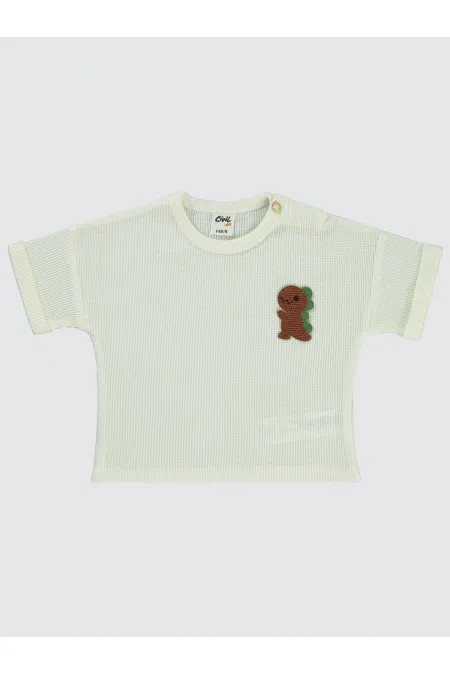 Lot de T-shirts bébé 0-24 mois écru