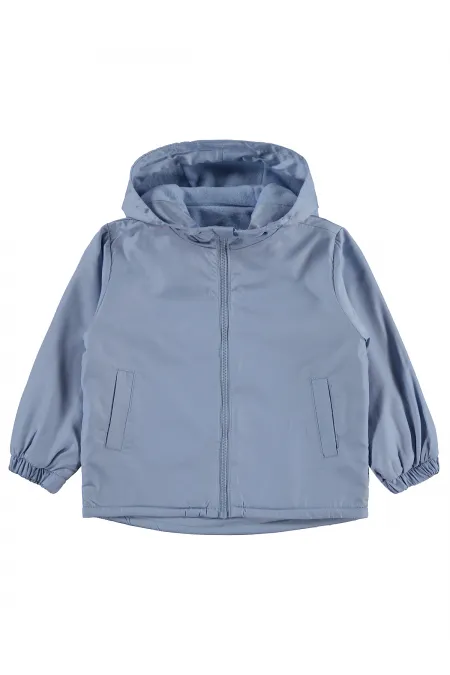 Kız Çocuk Yağmurluk 2-5 Yaş Mavi - Paket
