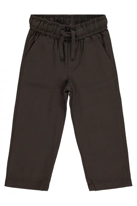 Erkek Çocuk Pantolon 2-5 Yaş Açık Kahve - Paket