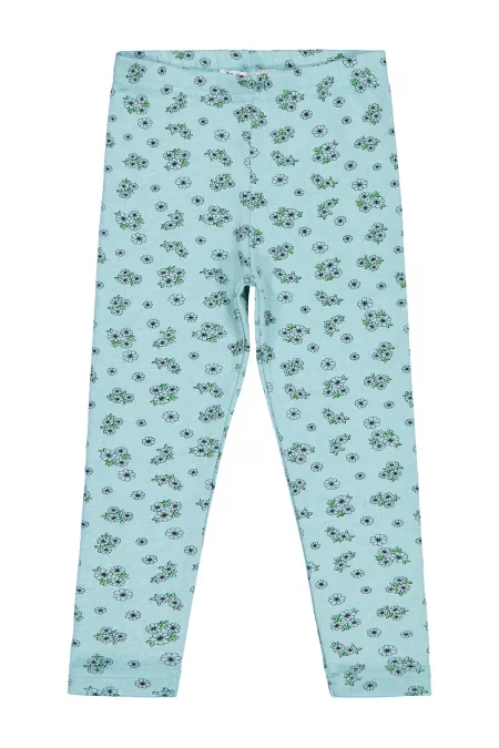 Collants pour filles Km 10-13 ans Vert amande - Paquet