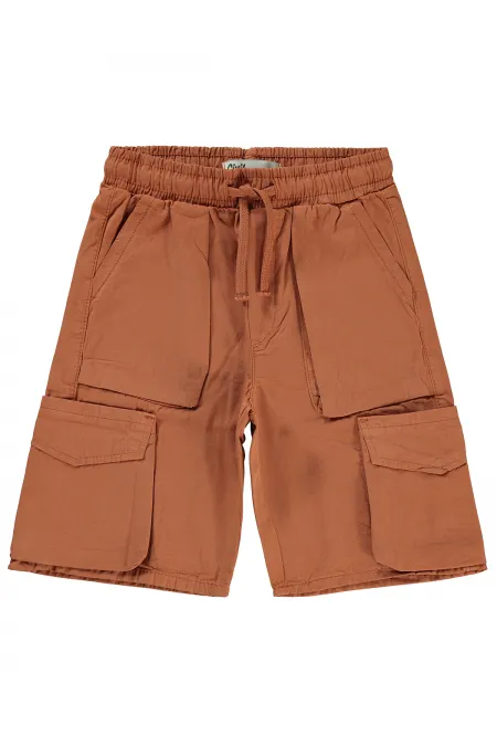 Erkek Çocuk Kapri 6-9 Yaş Açık Kiremit - Paket