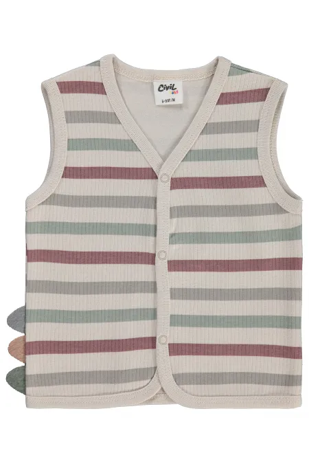 Body bébé 0-24 mois couleur pierre - Emballage