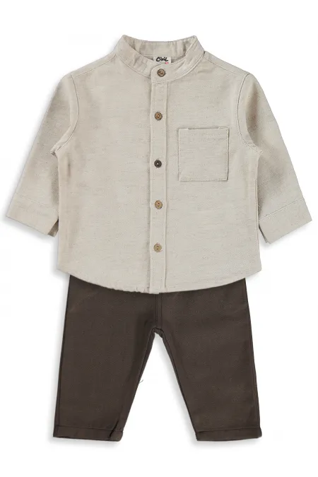Baby Set 0-24 Months Dark Coffee - Pack