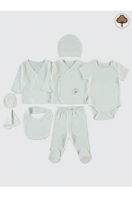 Ensemble de body bébé 0-24 mois écru - Emballage