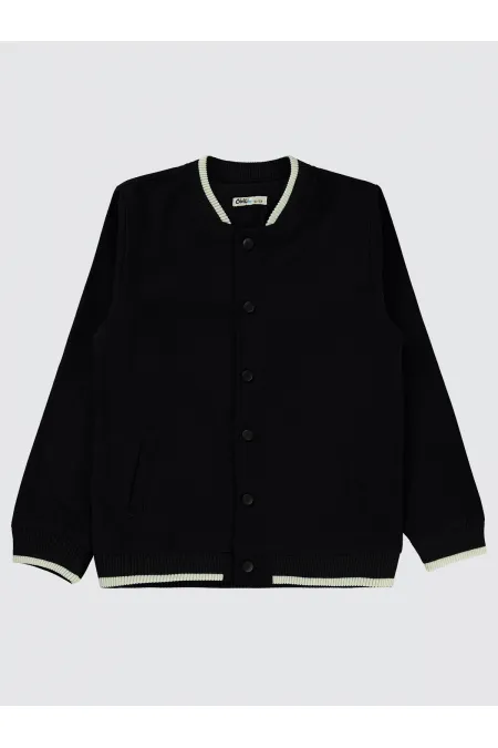 Veste garçon noire 10-13 ans - Emballage