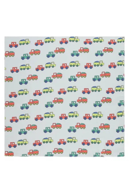 Ensemble couverture et lange pour bébé 0-24 mois, écru - Emballage