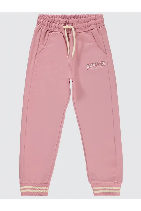 Kız Çocuk Eşofman Altı 2-5 Yaş Pembe - Paket