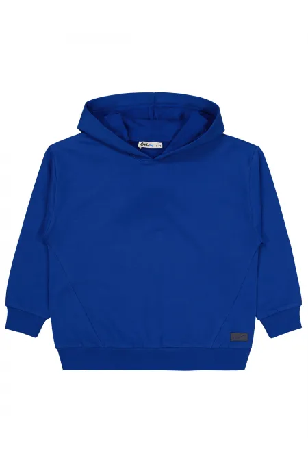 Sweat-shirt garçon 10-13 ans, coloris Saxe foncé - Emballage