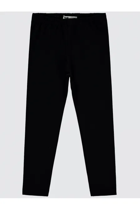 Leggings noirs pour filles, 6-9 ans - Lot