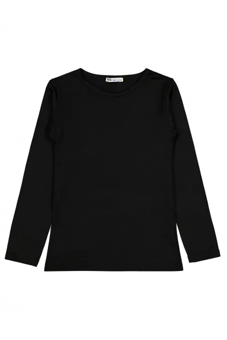 Erkek Çocuk Sweatshirt 10-13 Yaş Siyah - Paket