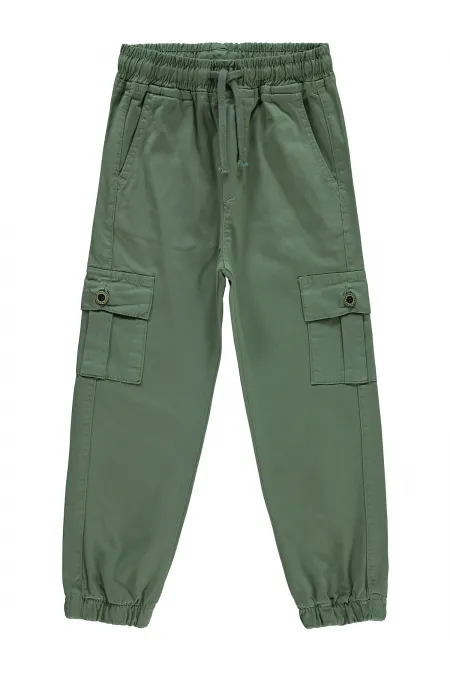 Kız Çocuk Pantolon 10-13 Yaş Haki - Paket