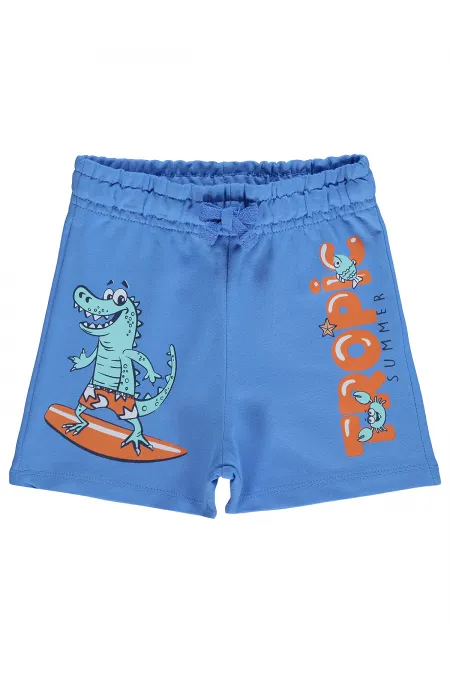 Erkek Çocuk Şort 2-5 Yaş Koyu Mavi - Paket