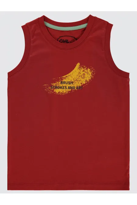 Boys T-Shirt 6-9 Years Old Dark Copper - Pack