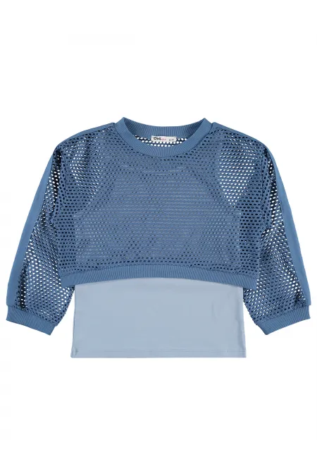 Sweat-shirt pour filles, 10-13 ans, couleur essence - Emballage