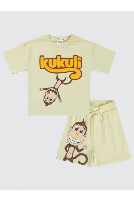 Boys' Set 2-5 Years Old Stone Color - Package