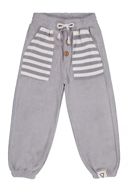 Pantalon gris pour garçon de 2 à 5 ans - Lot