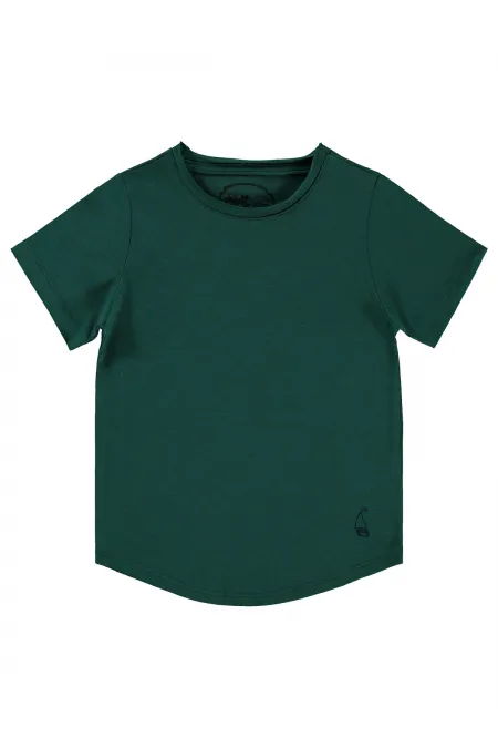 T-shirt garçon 2-5 ans émeraude - Emballage