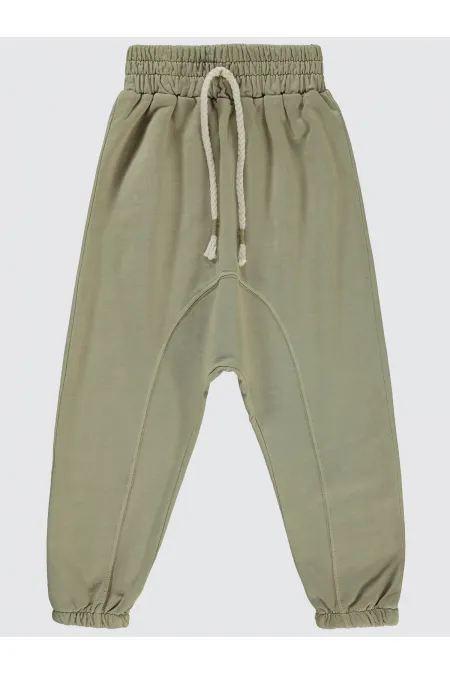 Bas de survêtement garçon 2-5 ans, couleur pierre - Lot